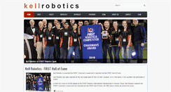Desktop Screenshot of kellrobotics.org